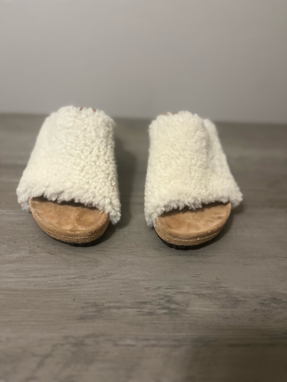 Birkenstock Papillio Namica Teddy Wedge slides